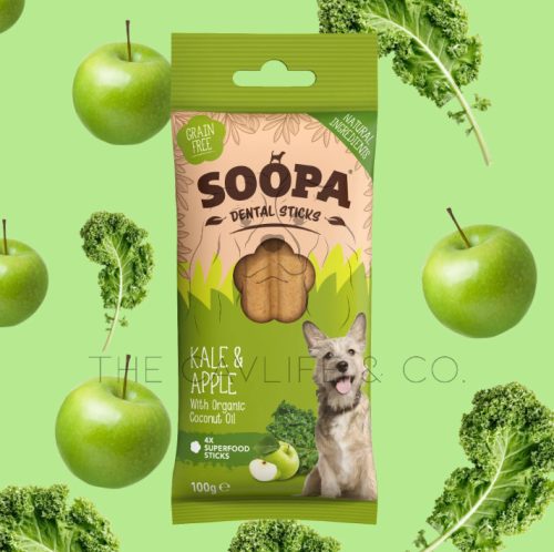SOOPA HEALTHY sticks - WITH CURLY CHEST AND APPLE 100 G